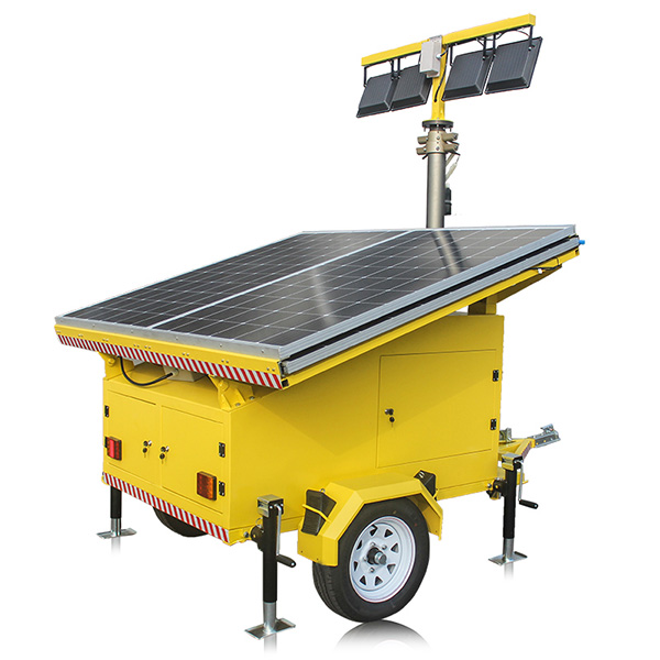 Solar Mobile Trailer Light Tower